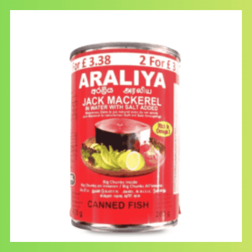 Araliya Jack Mackerel in Brine 425g