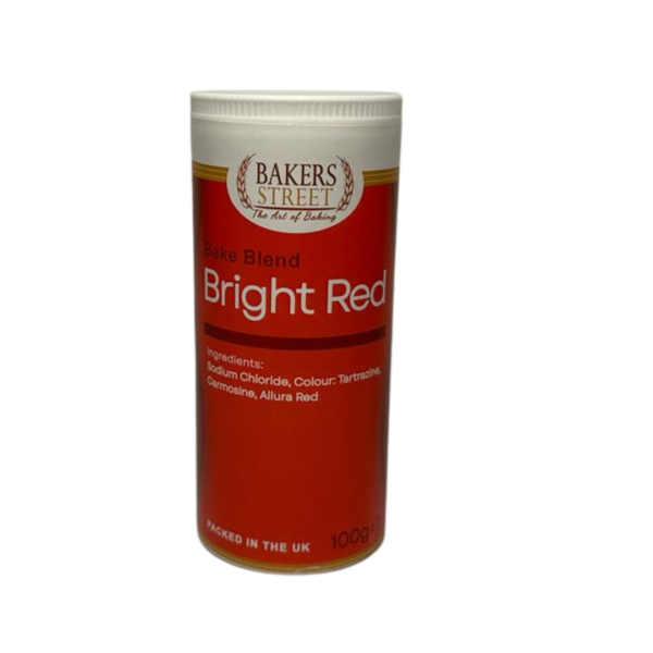 Bakers Street Bright Red  Food Colouring 100g