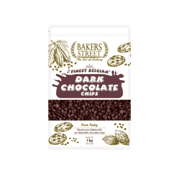 Bakers Street Dark Chocolate Chip 1Kg