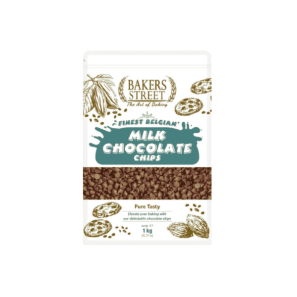 Bakers Street Milk Chocolate Chip 1Kg