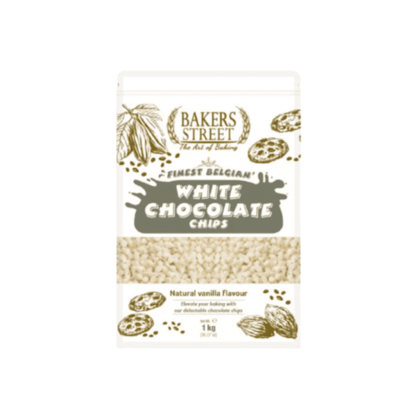 Bakers Street White Chocolate Chip 1Kg