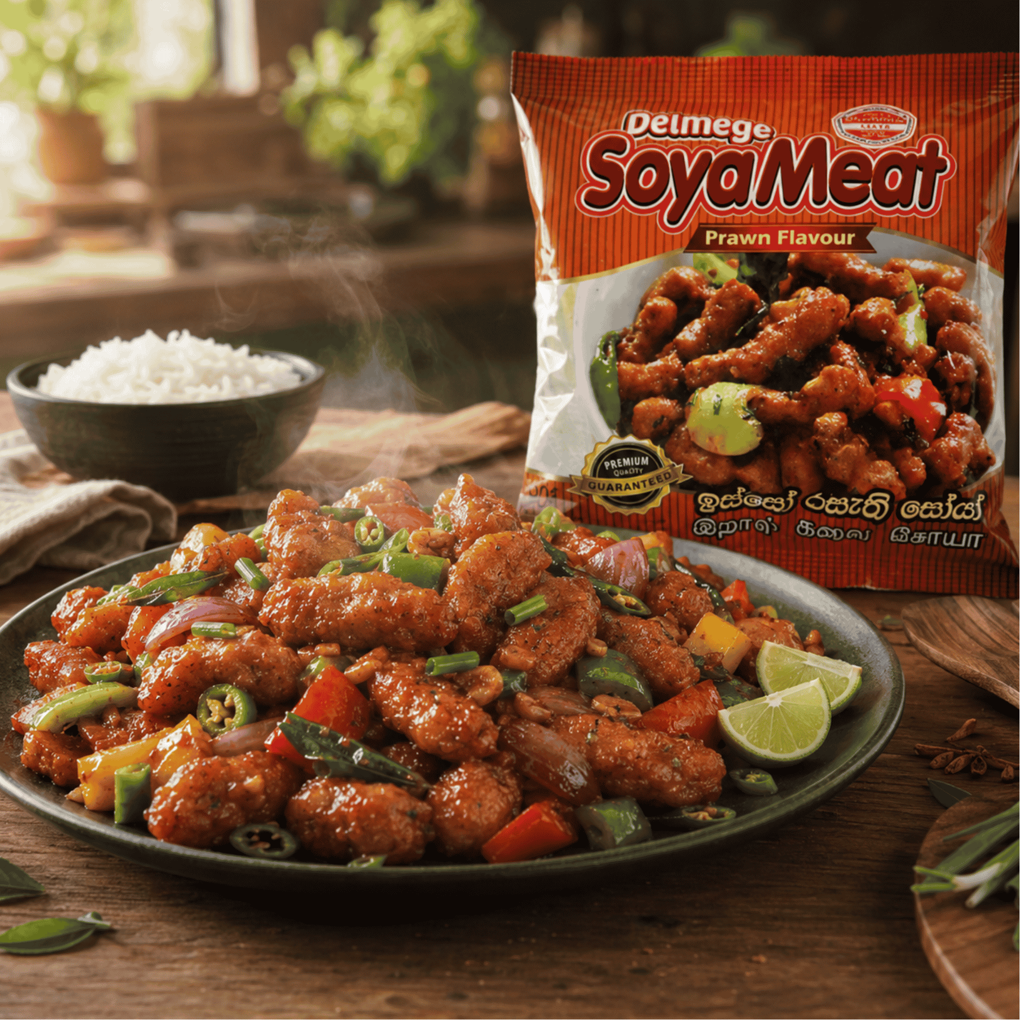 Delmege Soya Meat Prawn