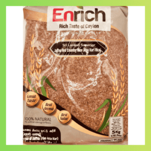 ENRICH Jaffna Red Country Rice (Attakari Rice) 5KG