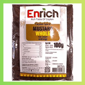Enrich Mustard Whole 100g