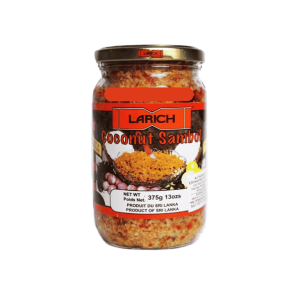 LARICH Red Coconut Sambol with Maldive Fish 375g