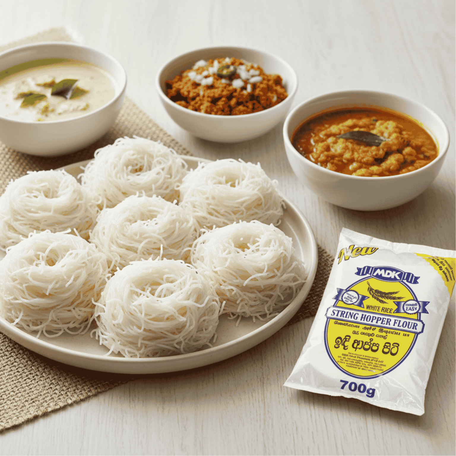 Authentic Sri Lankan String Hoppers Recipe Using MDK