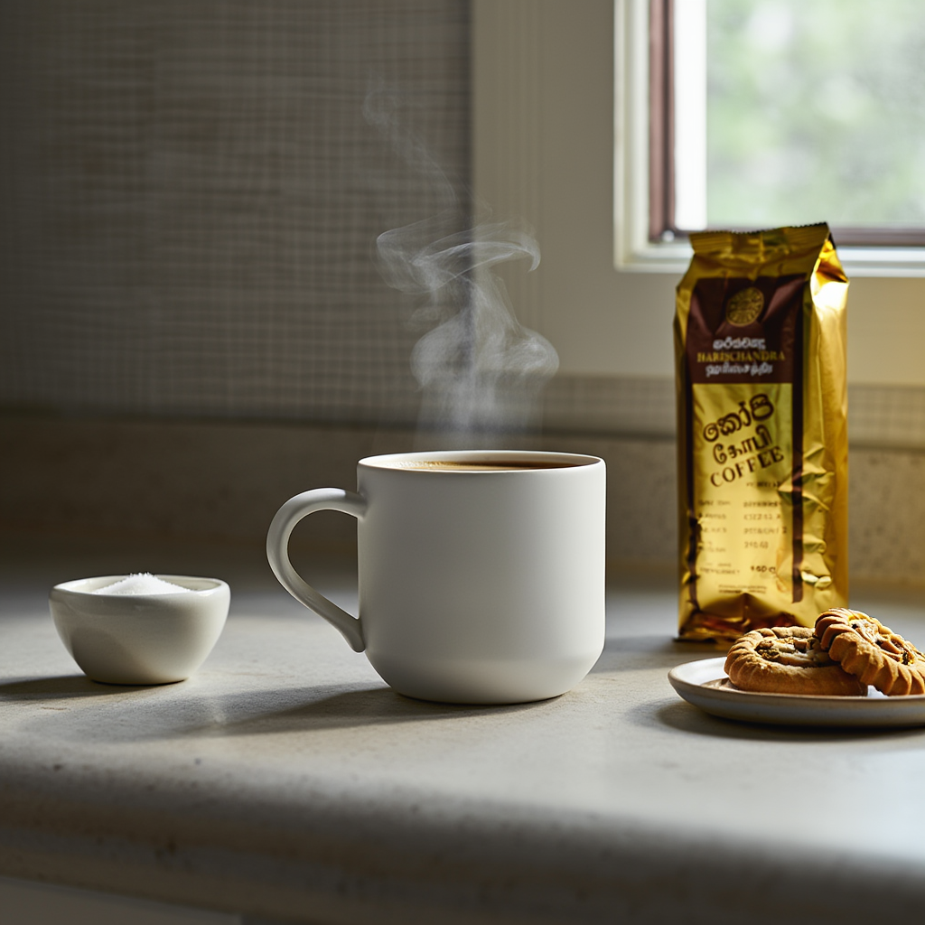 Authentic Sri Lankan Harischandra Coffee Milk Recipe